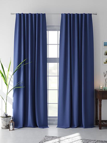 Комплект штор Глейдери (синий) - фото 4