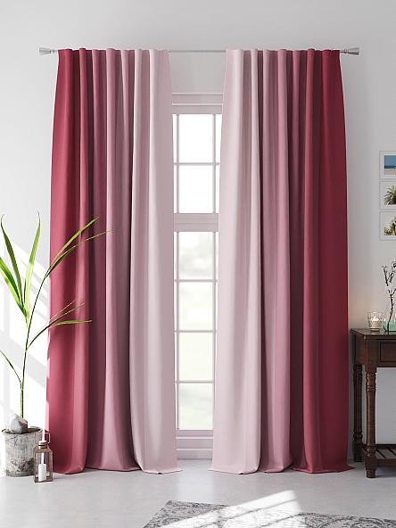 Комплект штор Деленри (розовый) - фото 4