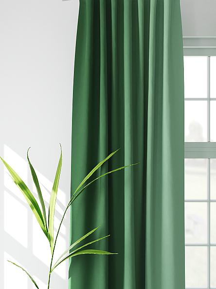 Комплект штор Лендрис (зеленый) - фото 3