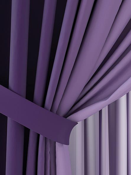 Комплект штор Лендрис (фиолетовый) - фото 3