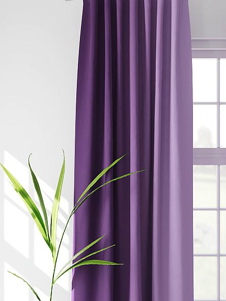 Комплект штор Лендрис (фиолетовый) - фото 3