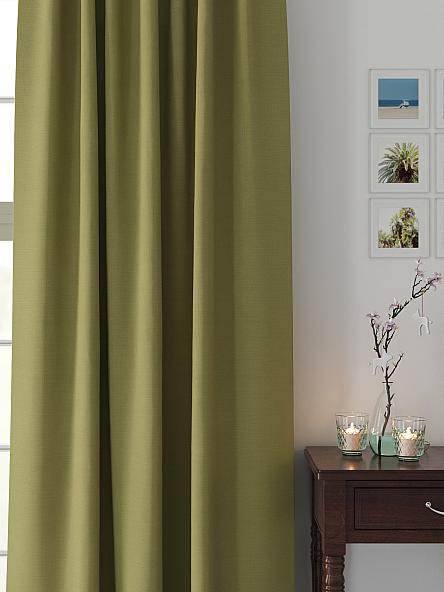 Комплект штор Элдринс (зеленый) - фото 2