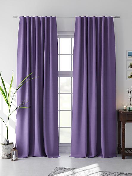 Комплект штор Элдринс (фиолетовый) - фото 4