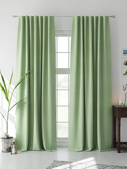 Комплект штор Ролнос (светло-зеленый) - фото 4