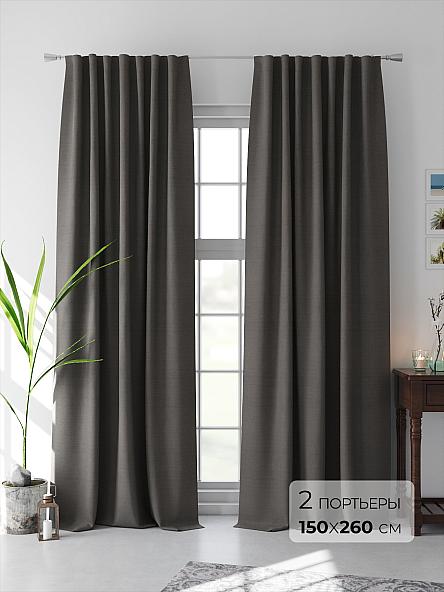 Комплект штор Ролнос (графит)