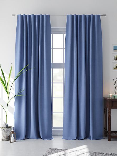 Комплект штор Ролнос (синий) - фото 4