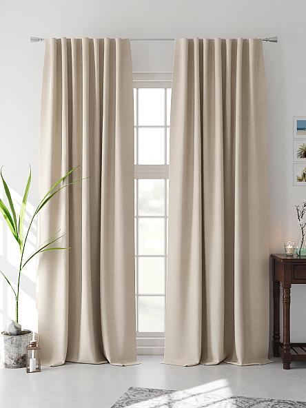 Комплект штор Ролнос (серо-бежевый) - фото 4