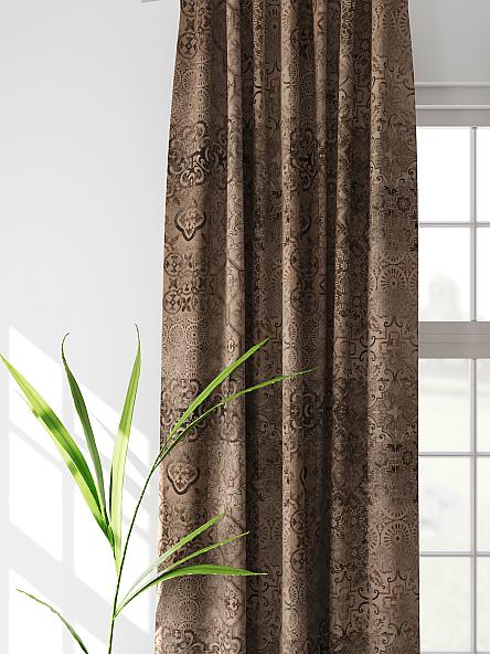 Комплект штор Линтрос (коричневый) - фото 3