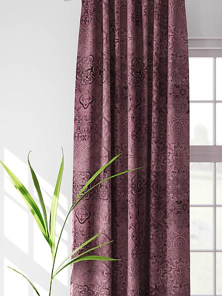 Комплект штор Линтрос (ягодный) - фото 3