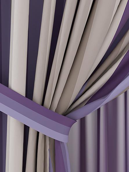 Комплект штор Лангрионс (фиолетовый) - фото 3