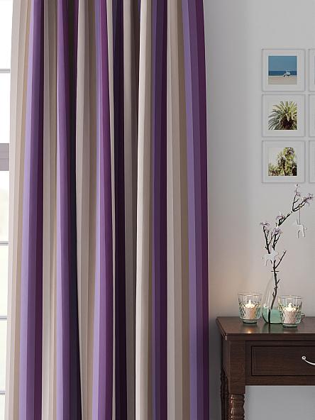 Комплект штор Лангрионс (фиолетовый) - фото 2