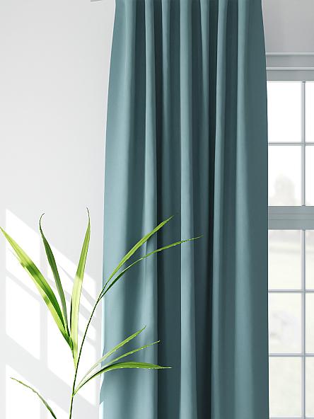 Комплект штор Лонрион (темно-бирюзовый) - фото 3