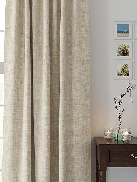 Комплект штор Ронилис (оливково-бежевый) - фото 2