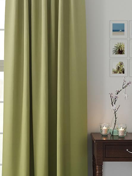 Комплект штор Элтис (зеленый) - фото 2
