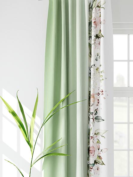 Комплект штор Миролинс (зеленый) - фото 3