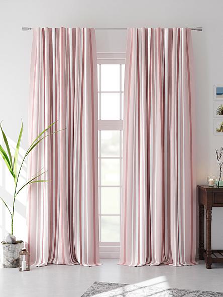 Комплект штор Роулинс (розовый) - фото 4