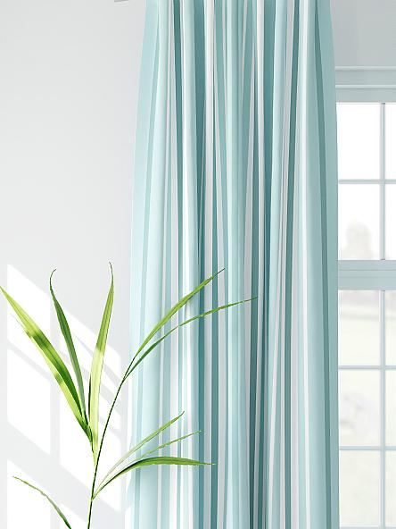 Комплект штор Роулинс (бирюзовый) - фото 3