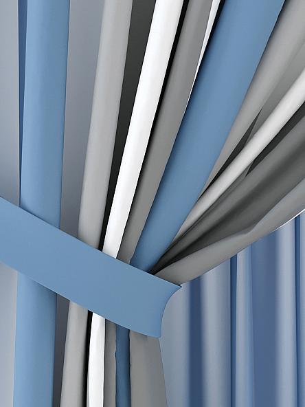 Комплект штор Элионис (голубой) - фото 3