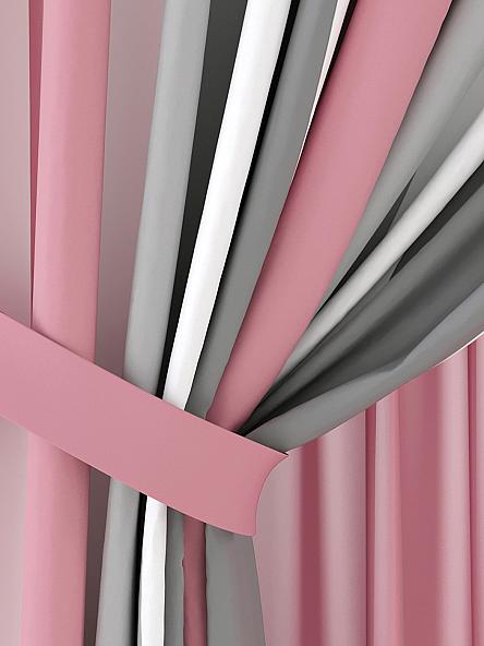 Комплект штор Элионис (розовый) - фото 3