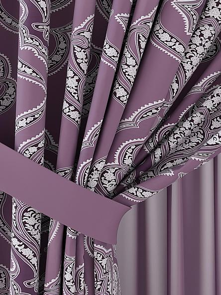 Комплект штор Апкионс (фиолетовый) - фото 3