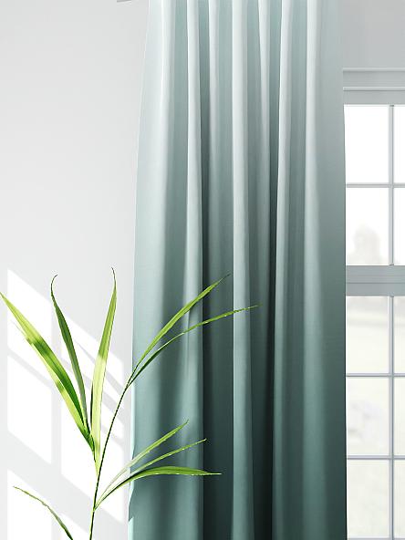 Комплект штор Иланиз (изумрудный) - фото 3