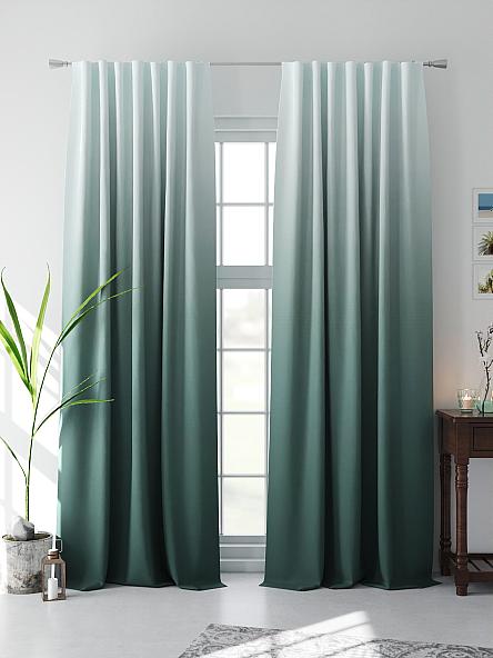 Комплект штор Иланиз (изумрудный) - фото 4