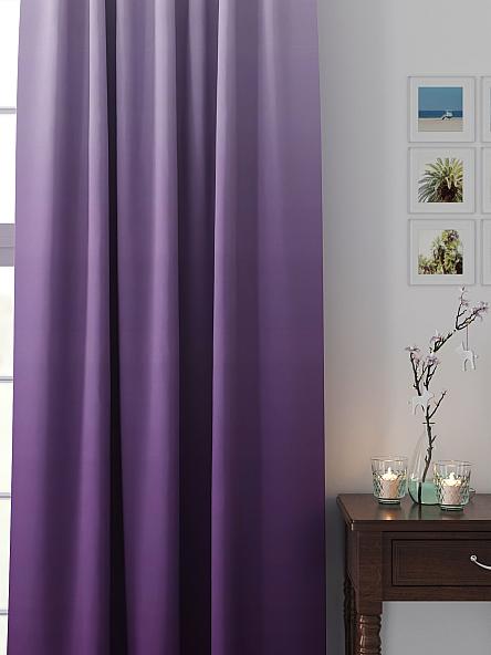 Комплект штор Иланиз (фиолетовый) - фото 2