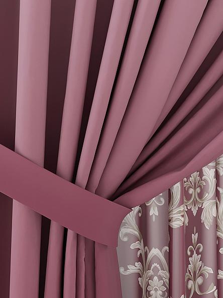 Комплект штор Иланиз (розовый) - фото 3