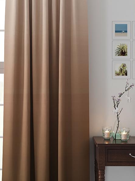 Комплект штор Иланиз (коричневый) - фото 2