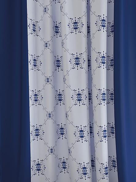 Комплект штор Алия (синий) - фото 3