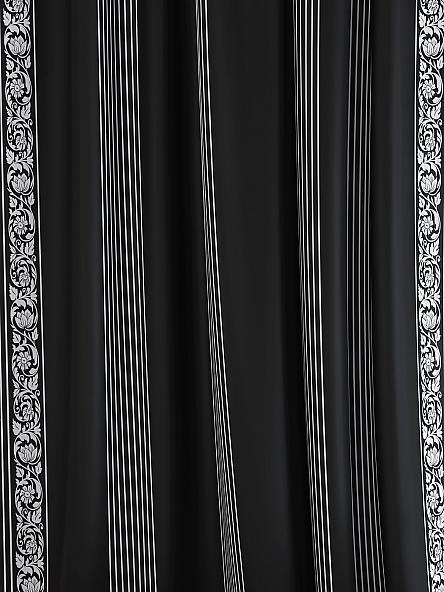 Комплект штор Бовье (черный) - фото 3