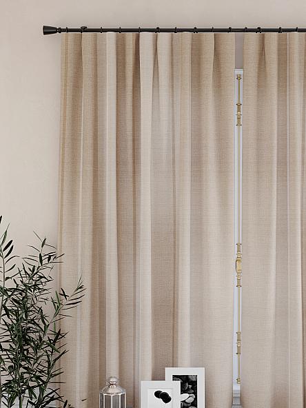 Комплект штор для кухни Арентис (бежевый) - фото 3