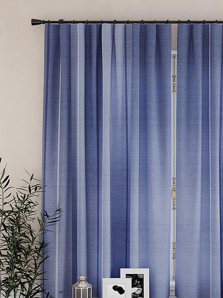 Комплект штор для кухни Арентис (синий) - фото 3