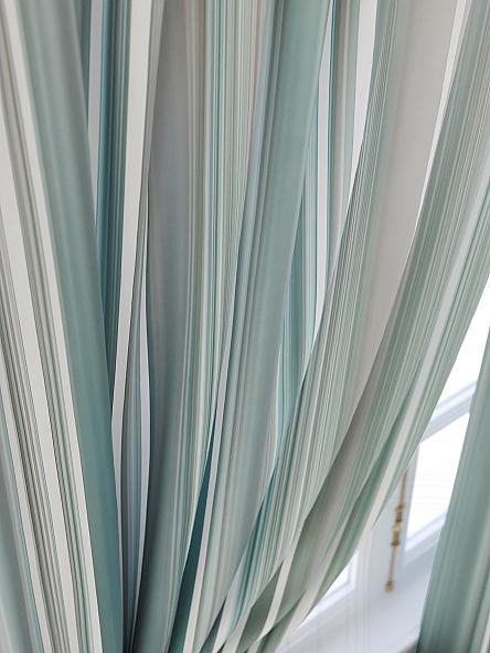 Комплект штор для кухни Амиранис (бирюза) - фото 5