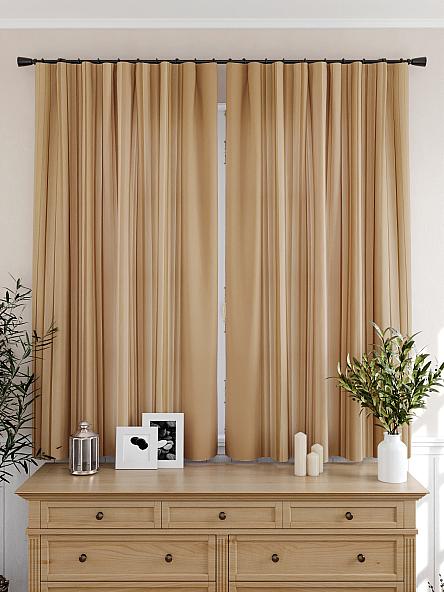 Комплект штор для кухни Лиргонс (капучино) - фото 4