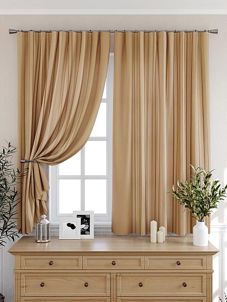 Комплект штор для кухни Лиргонс (капучино) - фото 6