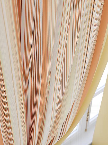 Комплект штор для кухни Олиорс (оранжевый) - фото 5