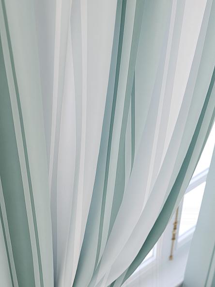 Комплект штор для кухни Бриниас (бирюза) - фото 5