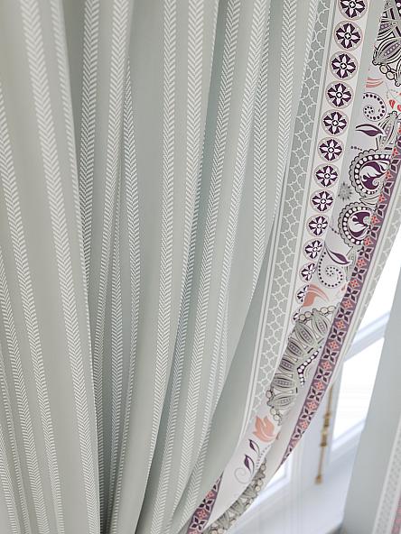 Комплект штор для кухни Кларионс (мятный) - фото 5