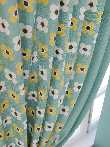 Комплект штор для кухни Милантрис (бирюза) - фото 5