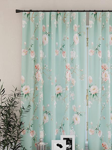 Комплект штор для кухни Риноранс (мятный) - фото 3