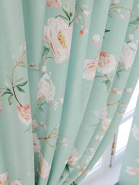 Комплект штор для кухни Риноранс (мятный) - фото 5