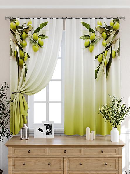 Комплект штор для кухни Олимиан - фото 6