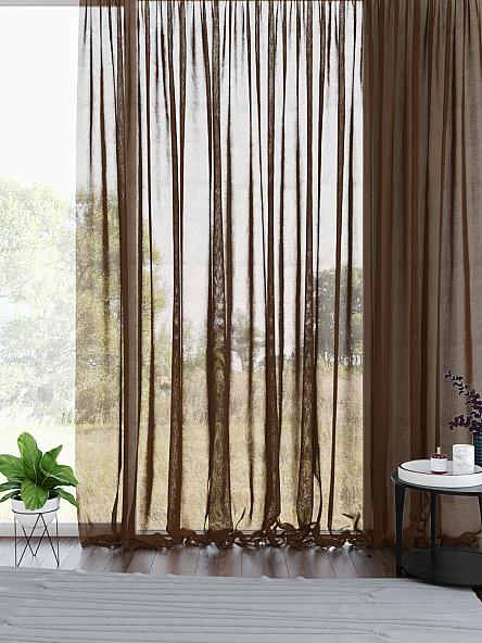 Тюль Арноли (коричневый) - фото 2