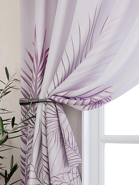 Комплект штор для кухни Бролионс (сиреневый) - фото 2