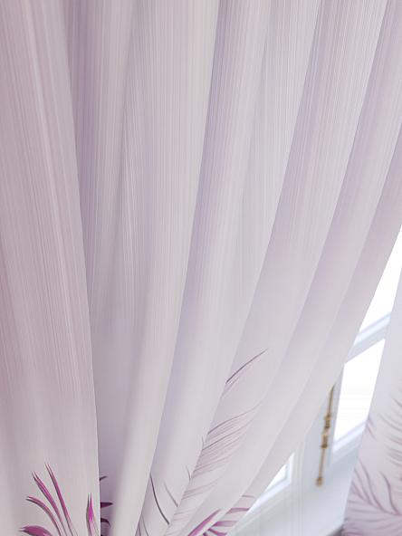 Комплект штор для кухни Бролионс (сиреневый) - фото 5