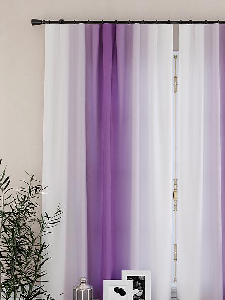 Комплект штор для кухни Мираниас (фиолетовый) - фото 3