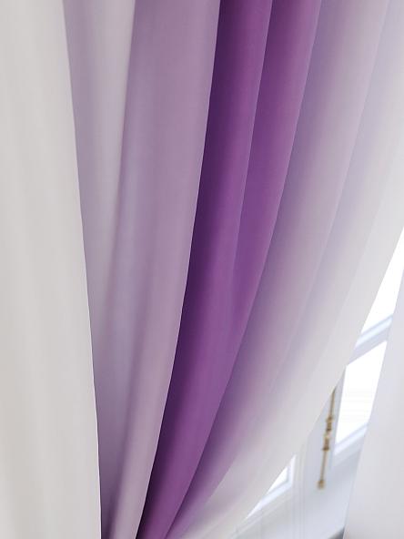 Комплект штор для кухни Мираниас (фиолетовый) - фото 5