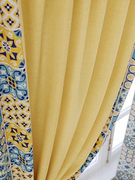 Комплект штор для кухни Магрил (желтый) - фото 5