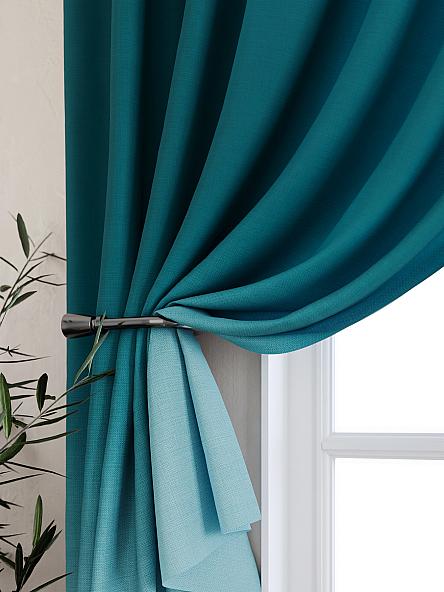 Комплект штор для кухни Бриленис (морская волна) - фото 2